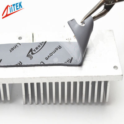 Naturellement collant 1,5 W/MK Pad thermiquement conducteur en silicone avec 45 Shore 00 pour contrôleur LED