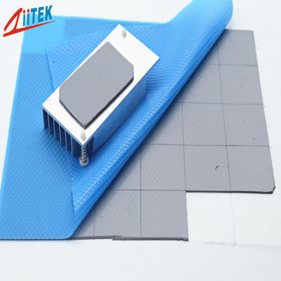 Coussin d'écart thermique de 2,0 mmT conforme à RoHS offrant une faible résistance thermique et des caractéristiques ignifuges pour la gestion de la chaleur dans les appareils électroniques