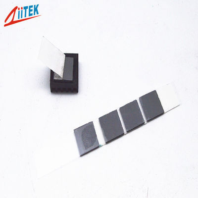 Protection thermique de silicone conductrice thermique de la protection 4.5mmT d'accélérateur d'AI pour la carte d'affichage