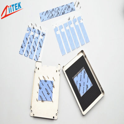 2,0 feuille thermique bleue natually de mauvais goût ultra molle -40 en caoutchouc de silicone du réémetteur isofréquence TIF100-20-05U de W/mK à 160℃