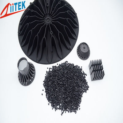 Black Thermal Conductivity 1.8W/M-K Nylon Thermal Conductive Plastic For Heat Dissipation Housing For LED Bulbs And Spotlights