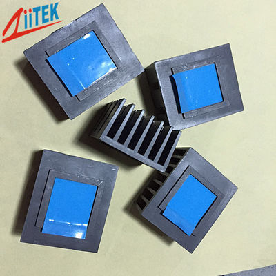 Fibre de verre soutenant le ruban adhésif thermique facile à emboutir le traitement pour le radiateur de bâti de LED