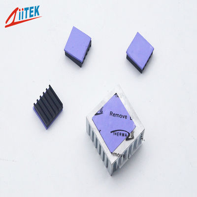 La surface élevée de viscosité réalisent la carte PCB de joint/unité centrale de traitement/protection conductrice thermique violette plomb -50 du silicone 2W à 200℃