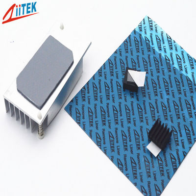 Feuille de silicone conductrice thermique du tampon 35 Shore00 de sortie d'usine 2W/mK 2,7 g/cm³ pour la Dissipation thermique de Smartphone