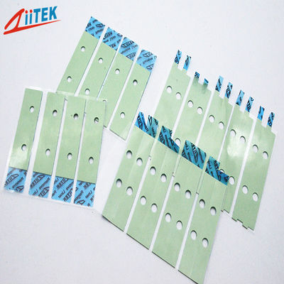 Conductivité thermique hautement efficace 1,2 W / mk Tamps thermiques en silicone pour les matériaux d'isolation thermique pour ordinateur portable