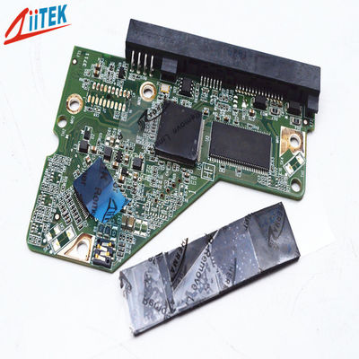 Electrically Isolating RoHS Compliant 1.5W/mK Silicone Thermal Pad for Power Box Monitoring