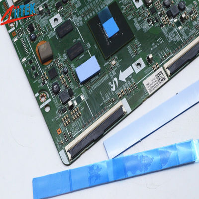 Blue Silicone Thermal Pad 0.5mm to 5.0mm Thick for Electronic Components Heat Dissipation with -45 to 200℃ Continuous Use