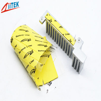 Matériaux d'isolateurs thermiques du réémetteur isofréquence TIF4100 thermique jaune pour la diverse électronique