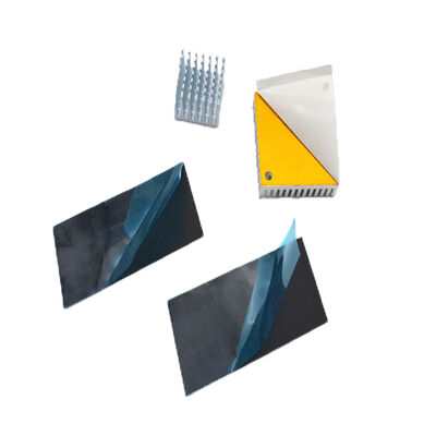 Température de fonctionnement recommandée-40 ℃ ~ 400 ℃ feuille de graphite thermique de matériau homogène de graphène Flexible pour les produits électroniques