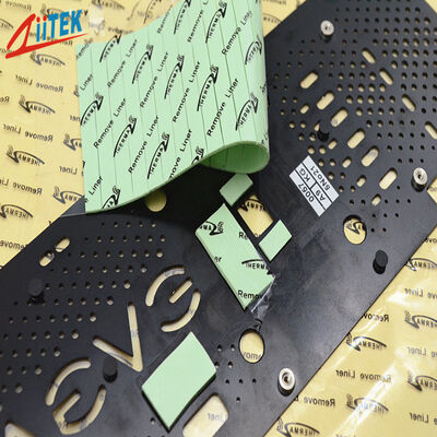 0.5mm Thickness Ultra Soft Thermally Conductive Gap Pad For CPU Heatsink Cooling