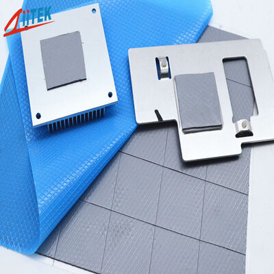 Coussinet thermique gris avec conductivité thermique de 15,0 W/mK et élasticité flexible pour les solutions de refroidissement électroniques