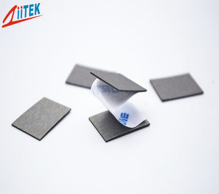 Matériau absorbant conducteur thermique doux et adaptable pour les communications de données