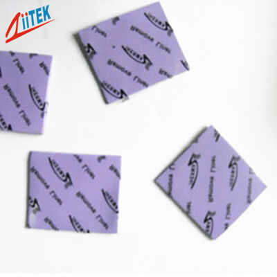 Application dans la haute protection conductrice thermique de silicone de la conduction thermique 3w de composantes électroniques 5,5 mégahertz