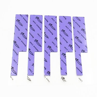 Protections thermiquement conductrices de remplissage d'écart diélectriques d'excellente douceur pour les composants micro-ondes de semi-conducteur