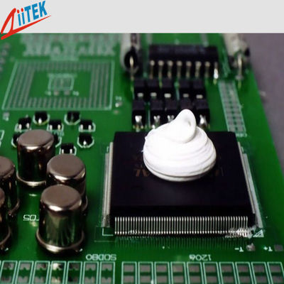 2.0 W/mK Conductivité thermique Graisse de silicone pâte thermique blanche