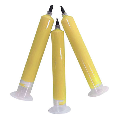 2W/MK Jaune silicone doux Gel thermiquement conducteur pour alimentation thermique LED Isolateur thermique haute tension