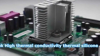 Coussinet en silicone thermique à haute conductivité thermique | Matériau d'interface thermique souple - ZIITEK